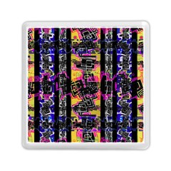 Urban Tribal Stripes Memory Card Reader (square)  by dflcprints