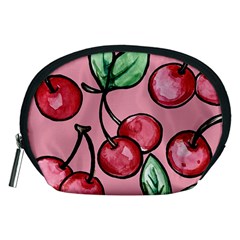 Cherry Pattern Accessory Pouches (medium)  by BubbSnugg