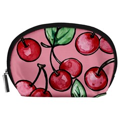 Cherry Pattern Accessory Pouches (large)  by BubbSnugg