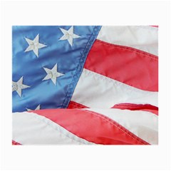 Folded American Flag Small Glasses Cloth (2-side) by StuffOrSomething