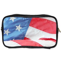 Folded American Flag Toiletries Bags by StuffOrSomething