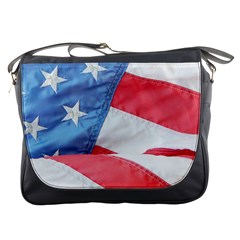 Folded American Flag Messenger Bags by StuffOrSomething