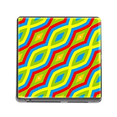 Colorful Chains                    			memory Card Reader (square) by LalyLauraFLM