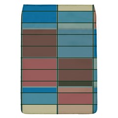 Rectangles In Retro Colors Pattern                      			removable Flap Cover (s) by LalyLauraFLM