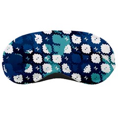 Blue Texture                       			sleeping Mask by LalyLauraFLM