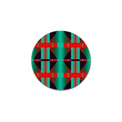 Vertical Stripes And Other Shapes                        			golf Ball Marker (4 Pack) by LalyLauraFLM