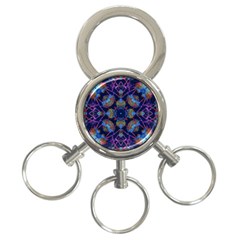 Ornate Mosaic 3-ring Key Chains by dflcprints