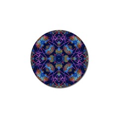 Ornate Mosaic Golf Ball Marker (4 Pack) by dflcprints