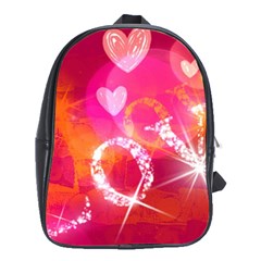 Love School Bags (xl)  by SugaPlumsEmporium