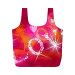 Love Full Print Recycle Bags (M)  Front