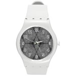 The Weave  Round Plastic Sport Watch (M) Front