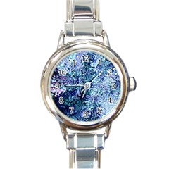 Splashes! Round Italian Charm Watch by SugaPlumsEmporium