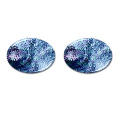 Splashes! Cufflinks (oval) by SugaPlumsEmporium