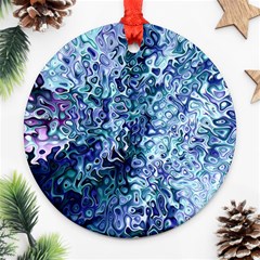 Splashes! Round Ornament (two Sides) 