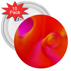 Orange Cream 3  Buttons (10 Pack)  by SugaPlumsEmporium