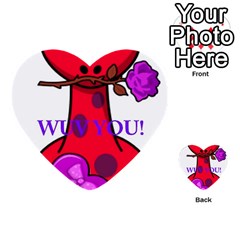 Wuv You! Multi-purpose Cards (heart) 