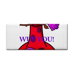 Wuv You! Hand Towel by SugaPlumsEmporium