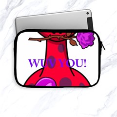 Wuv You! Apple Ipad Mini Zipper Cases by SugaPlumsEmporium