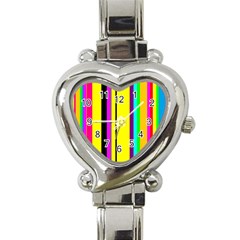 Feeling Purky! Heart Italian Charm Watch by SugaPlumsEmporium