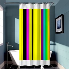 Feeling Purky! Shower Curtain 36  X 72  (stall)  by SugaPlumsEmporium