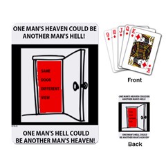 The Open Door Policy Playing Card by SugaPlumsEmporium