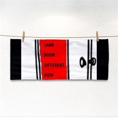 The Open Door Policy Hand Towel by SugaPlumsEmporium