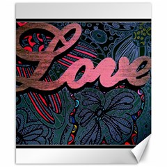 Love! Canvas 8  X 10  by SugaPlumsEmporium