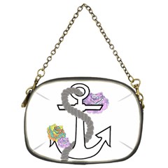 2 Combo Flowersa  Chain Purses (two Sides)  by radioactivee