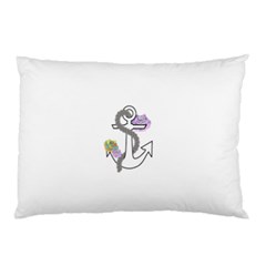 2 Combo Flowersa  Pillow Case by radioactivee