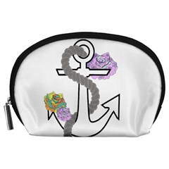 2 Combo Flowersa  Accessory Pouches (large)  by radioactivee