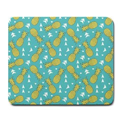 Summer Pineapples Fruit Pattern Large Mousepads by TastefulDesigns