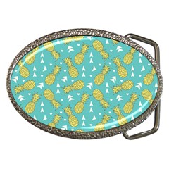 Summer Pineapples Fruit Pattern Belt Buckles