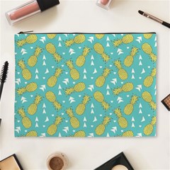 Summer Pineapples Fruit Pattern Cosmetic Bag (xl) by TastefulDesigns