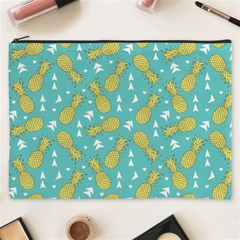 Summer Pineapples Fruit Pattern Cosmetic Bag (xxxl)  by TastefulDesigns