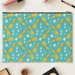 Summer Pineapples Fruit Pattern Cosmetic Bag (XXXL)  Back