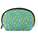 Summer Pineapples Fruit Pattern Accessory Pouches (Large)  Back