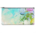 Watercolor Fresh Flowery Background Pencil Cases Front