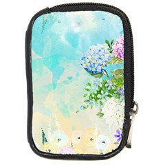 Watercolor Fresh Flowery Background Compact Camera Cases by TastefulDesigns