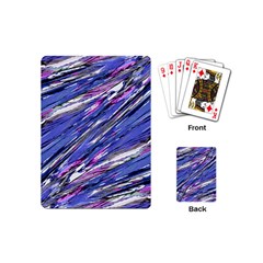 Abstract Collage Print Playing Cards (mini)  by dflcprints