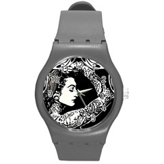 Tattoed Gypsy Plastic Sport Watch (medium) by DryInk