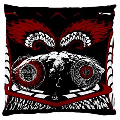 Winged Angel Standard Flano Cushion Case (one Side) by DryInk