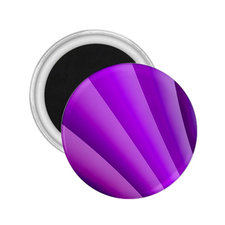 Gentle Folds Of Purple 2.25  Magnets