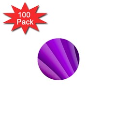 Gentle Folds Of Purple 1  Mini Buttons (100 Pack)  by FunWithFibro