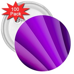 Gentle Folds Of Purple 3  Buttons (100 Pack)  by FunWithFibro