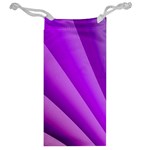 Gentle Folds Of Purple Jewelry Bags Back