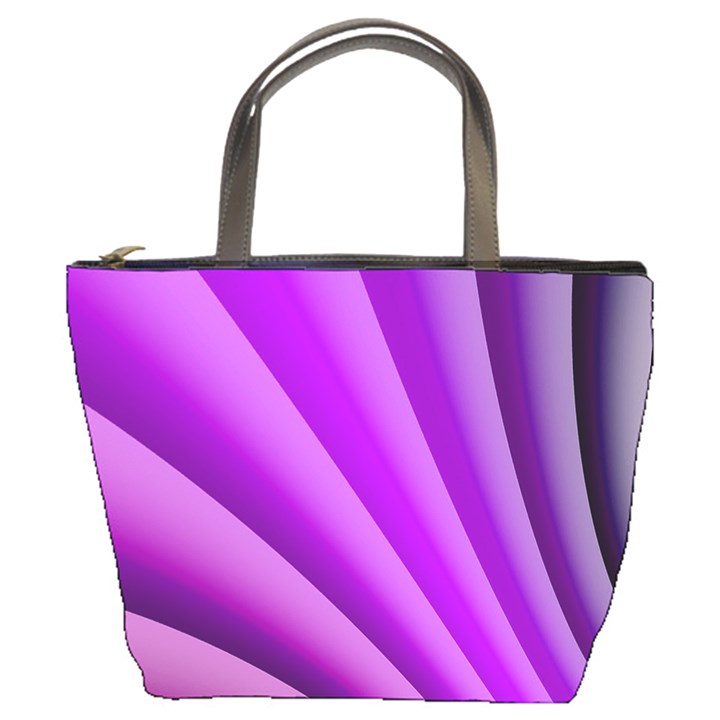 Gentle Folds Of Purple Bucket Bags