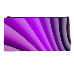 Gentle Folds Of Purple Pencil Cases by FunWithFibro