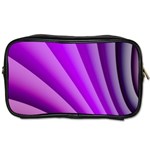 Gentle Folds Of Purple Toiletries Bags 2-Side Front