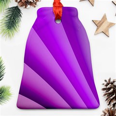 Gentle Folds Of Purple Bell Ornament (2 Sides) by FunWithFibro