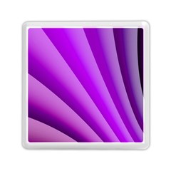 Gentle Folds Of Purple Memory Card Reader (square)  by FunWithFibro